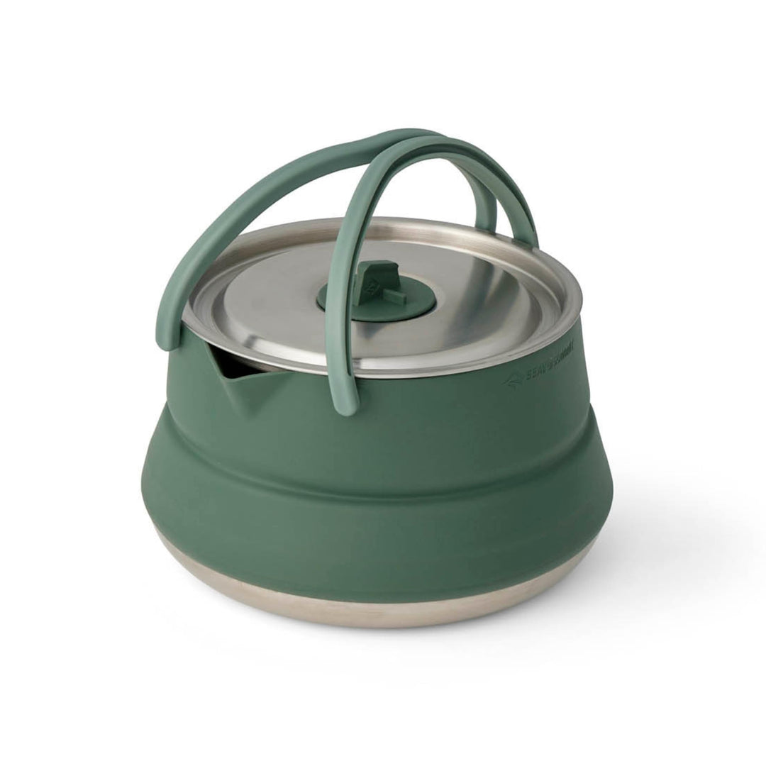Sea to Summit - Detour Kettle 1,6L - Zusammenfaltbarer Campingkessel - 2 Personen - Platzsparender W