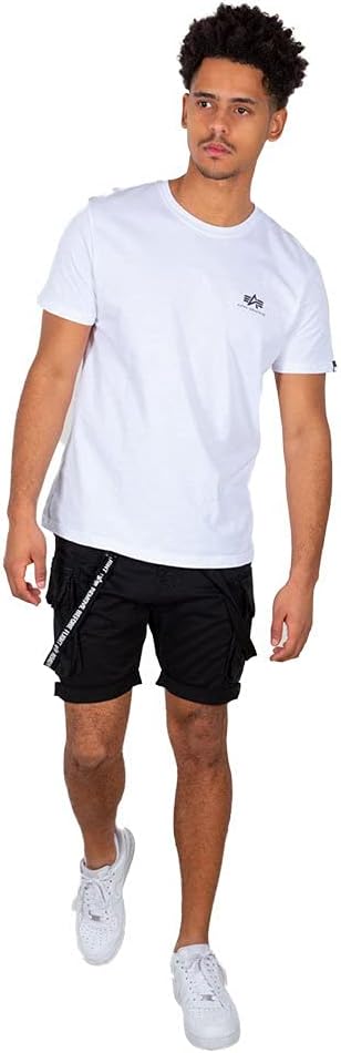 ALPHA INDUSTRIES Herren Cargos Utility Short Short für Herren 30 Schwarz, 30 Schwarz