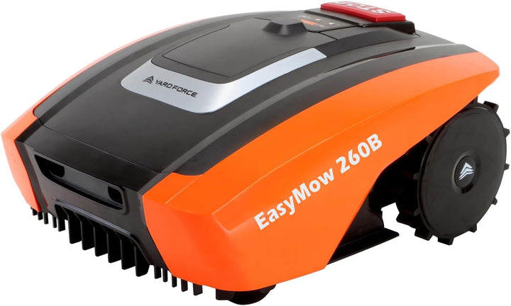 YARD FORCE Rasenmähroboter Easymow 260B &amp; AR SH02-EU Plus Mähroboter-Garage