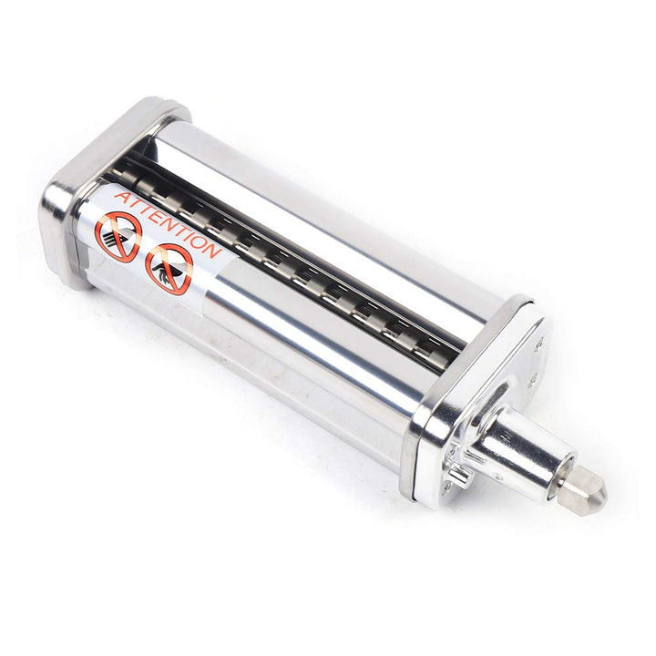 Pastaaufsatz Nudelaufsatz Küchenmaschine Mixer Edelstahl Zubehör 8 Variable Dickeneinstellungen für