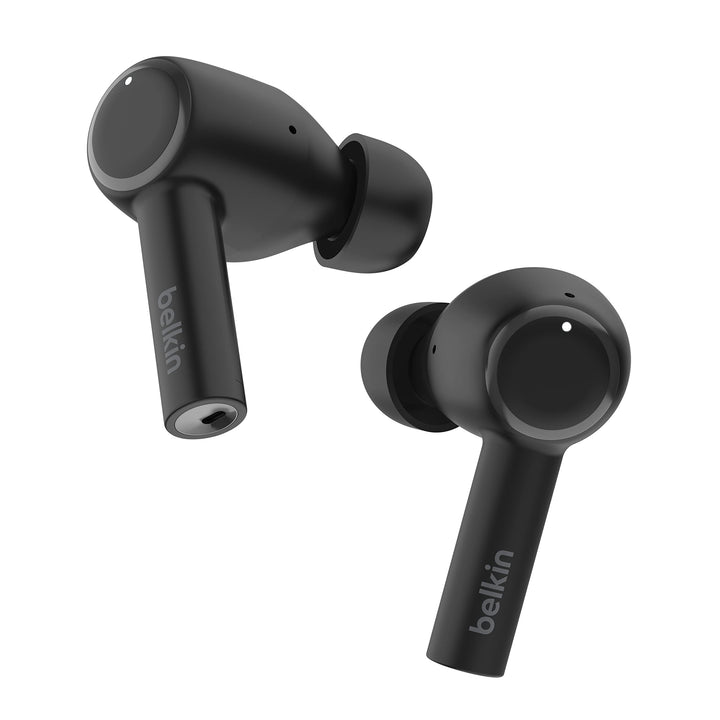 Belkin SoundForm™ Pulse In-Ear-Kopfhörer mit Geräuschunterdrückung, kabelloses Ladecase, 3 Mikrofone