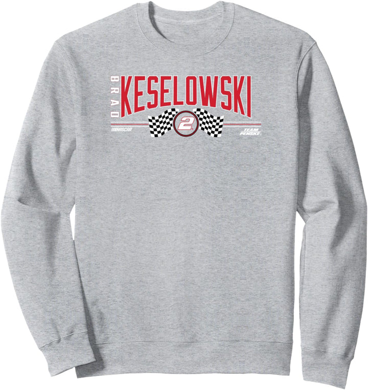 NASCAR - Brad Keselowski - Racing Flags Sweatshirt