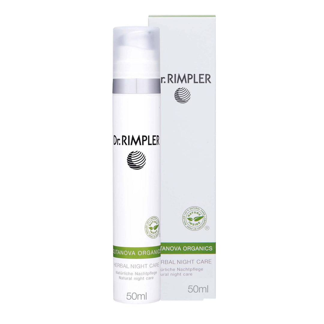 Dr. Rimpler Cutanova Organics Night Care - Feuchtigkeit spendende Nachtpflege, (1 x 50 ml)