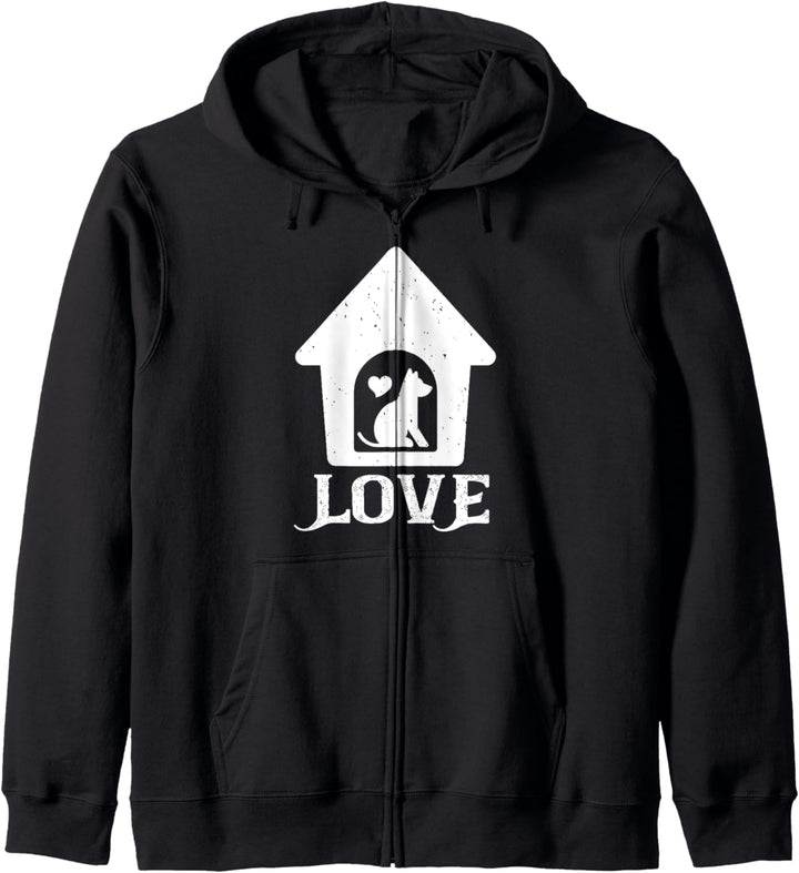 Dog Love - Funny Dog Lover Kapuzenjacke