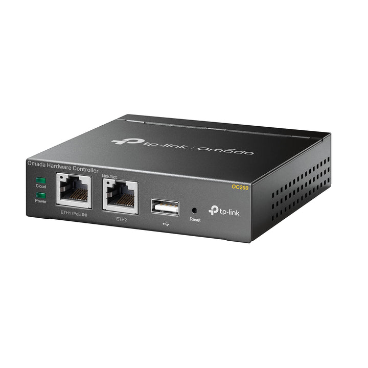 TP-Link OC200 Omada Hybrid PoE Hardware Controller für EAP Serie, USB Port für automatisches Backup,