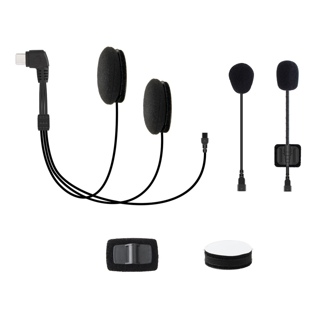 LEXIN Kopfhörer und Mikrofon Set G2P Motorrad Headset