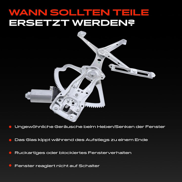 Frankberg Fensterheber Mit Motor Vorne Links Kompatibel mit E-Klasse W210 E-Klasse T-Model S210 Limo