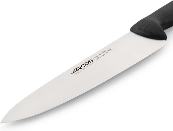 Arcos Küchenmesser Cheferies 2900 - Nitrum Edelstahlklinge 25 cm - Griff aus Polypropylen, Ideal für