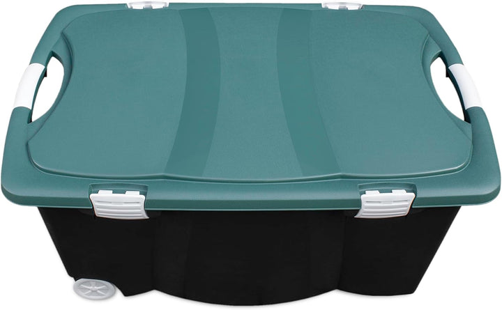 Spetebo Jumbo Allzweckbox 120 Liter mit Rollen - auch als Gartenbox und Spielzeugbox nutzbar