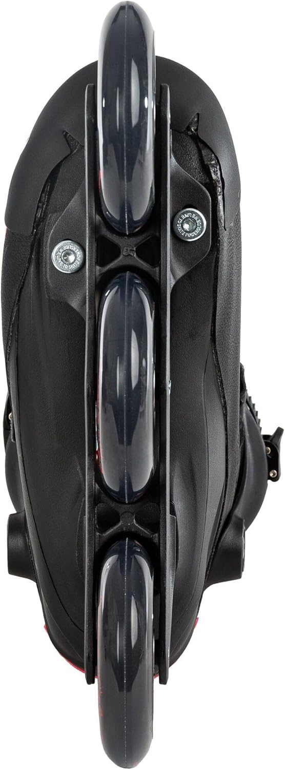 Powerslide Inline Skate Swell Black 100-3D Adapt, für Fitness, für Damen und Herren 43, 43