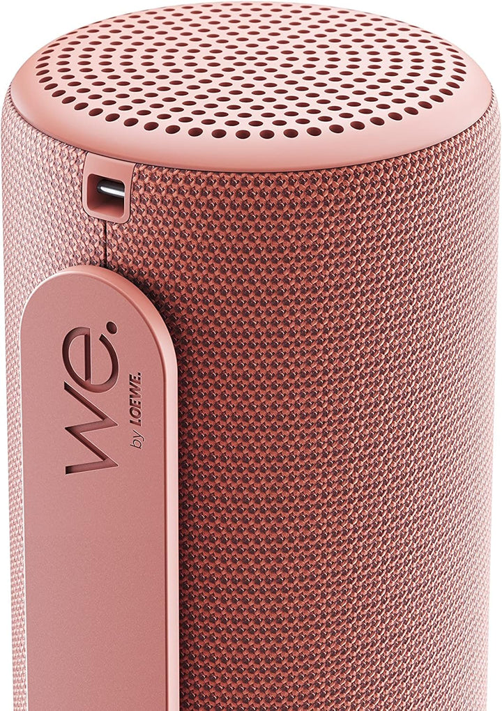Loewe We. HEAR 1 Coral Red, Bluetooth Lautsprecher, 40W, Wasserresistent, Tragbar, Aufladbar, 14h La