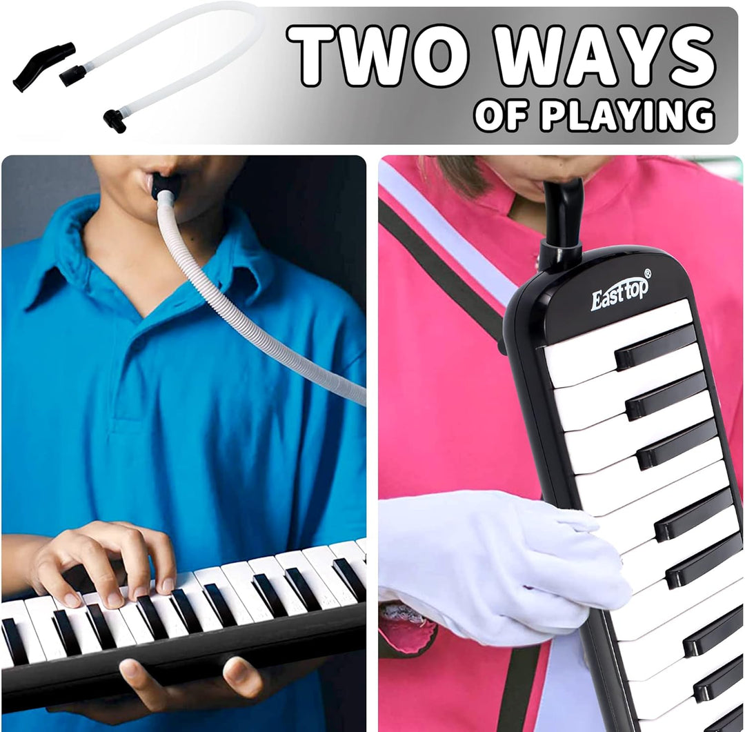 East top 32-Tasten Melodica, Professioneller Mund Melodica Keyboard Orgel Melodica Instrument für Er