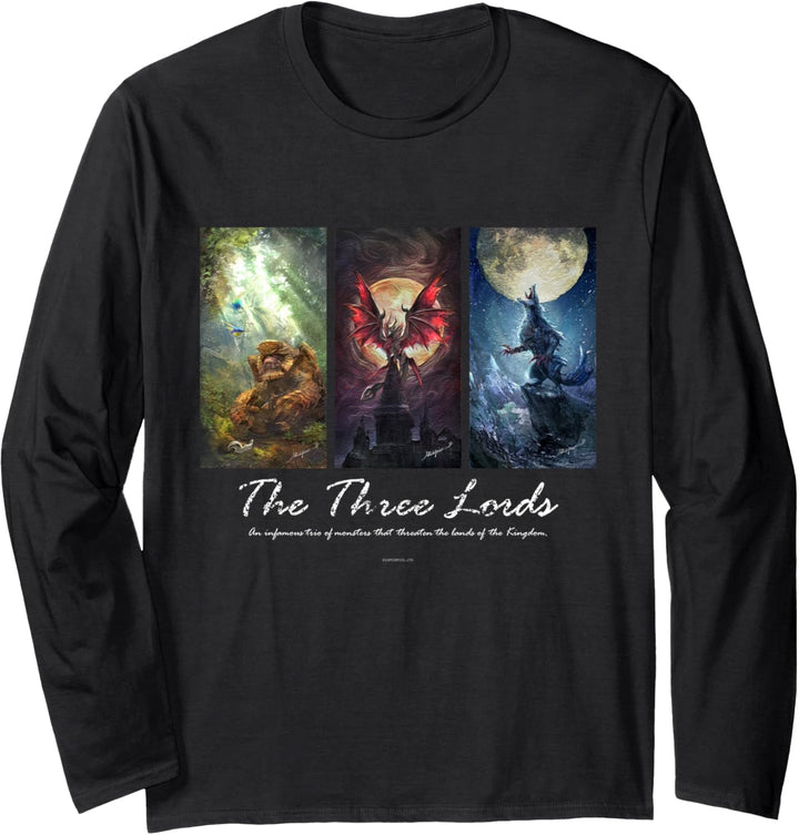 Monster Hunter Rise: Sunbreak The Three Lords Langarmshirt