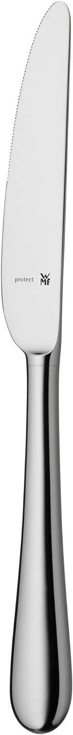 WMF Merit Menümesser 23,2 cm, Messer mit eingesetzter Klinge, Tafelmesser Cromargan protect Edelstah