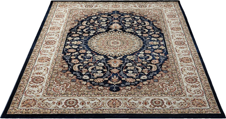 the carpet Elegant orientalischer Teppich Wohnzimmer, weicher & pflegeleichter Kurzflor Wohnzimmerte