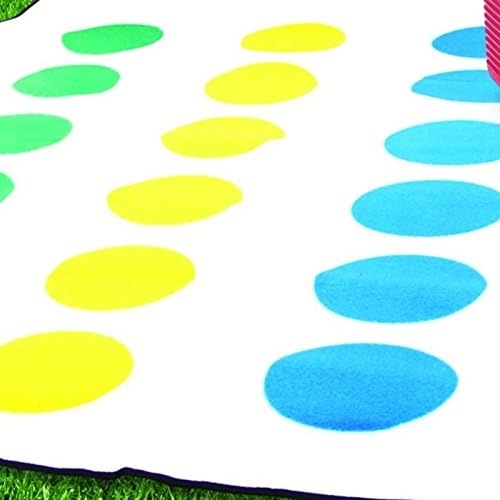 Twister Picknickdecke mit Drehscheibe als Schlüsselanhänger - Picknick Decke mit Drehscheibe als Sch