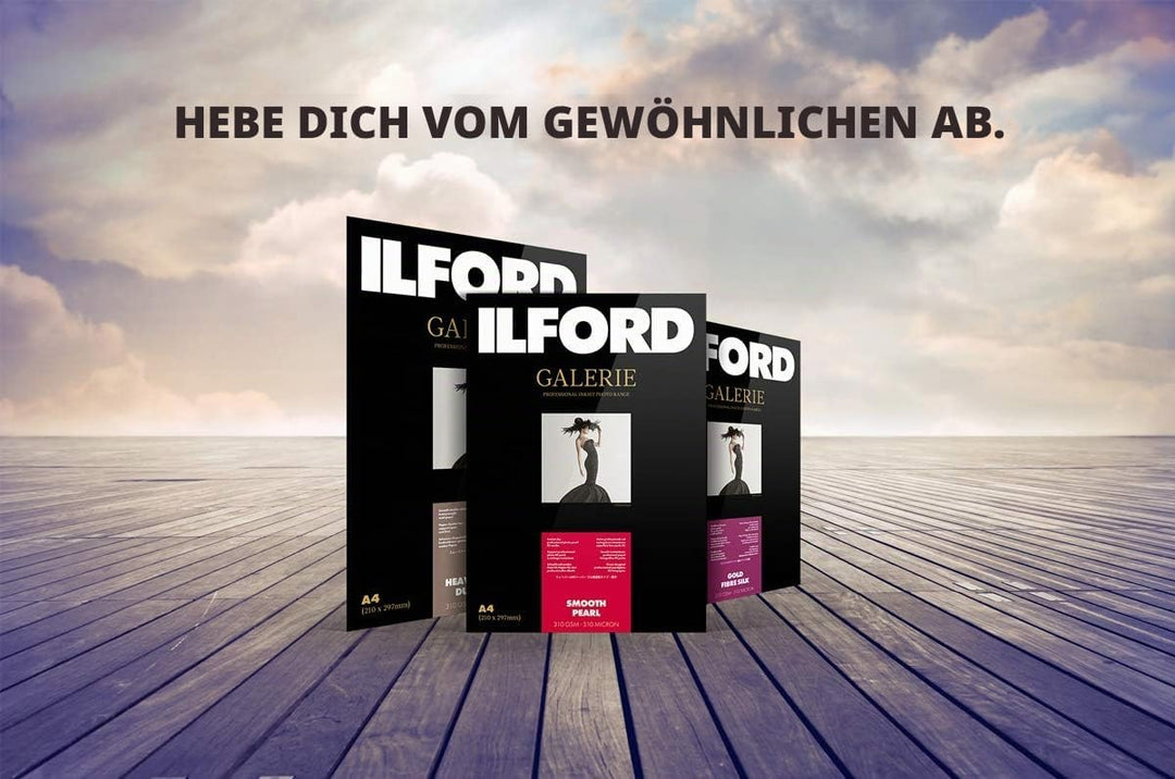 Ilford 2001748.0 Prestige Smooth Pearl Paper, 310g, 25 Blatt, A3, 29,7 x 42 cm A3 - 25 Blatt, A3 - 2