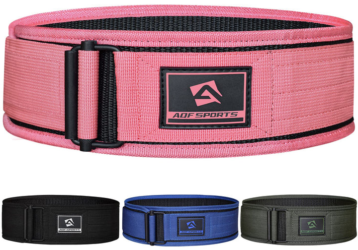 AQF Gewichthebergürtel, 4"/10.2cm Autolock Nylon Gürtel, Functional Training Bodybuilding Fitness Gü