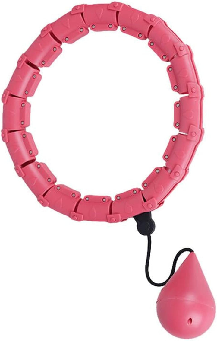 Pterygoid Hula Fitness Reifen Erwachsene & Kinder, Smart Fitness Reifen zur Gewichtsreduktion, 24 Ab