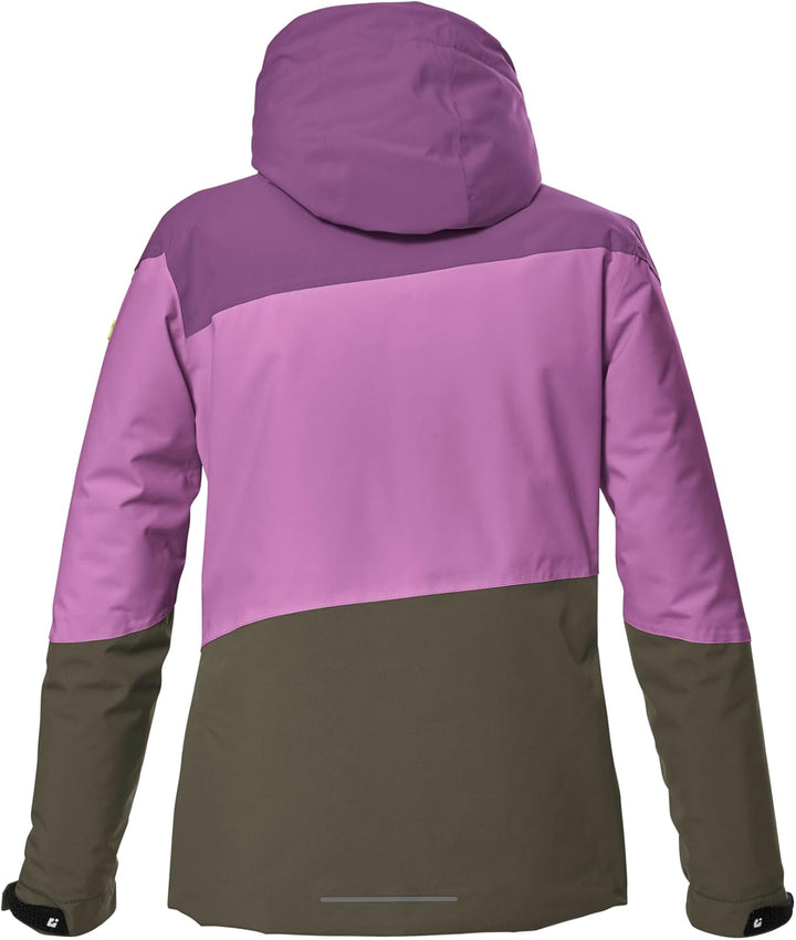 Killtec Mädchen Kow 170 Grls Jckt Funktionsjacke mit Kapuze und Schneefang/Outdoorjacke ist wasserdi