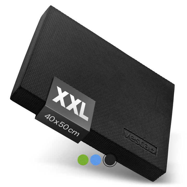 Vesta+ Balance Pad XXL + APP, Wackelpad und Gleichgewichtskissen - Balance Pad Physiotherapie für da
