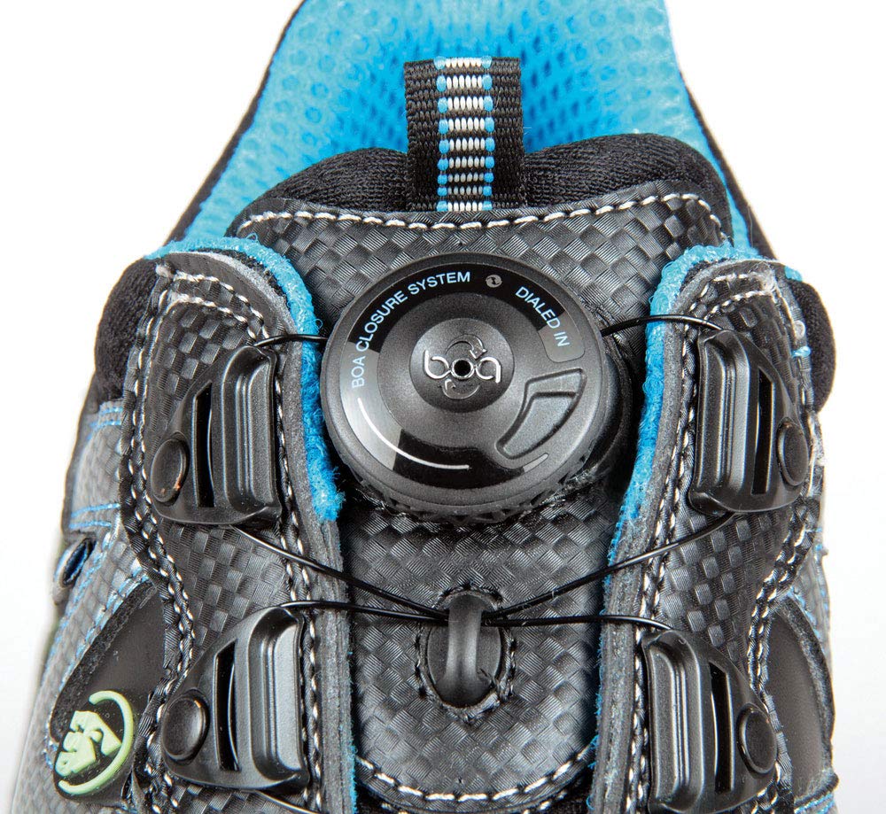 Cofra 13190-000.W36 LOFN S3 ESD SRC Sicherheitsschuhe, Schwarz/Grau/Hellblau, Grösse 36 36 EU, 36 EU