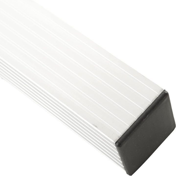 ALU-STAGE Hexa Bühnenfuss Set, 4x 60cm Steckfüsse, Quadrat 60/60mm, Aluminium, Gesteckt, Bodenschutz