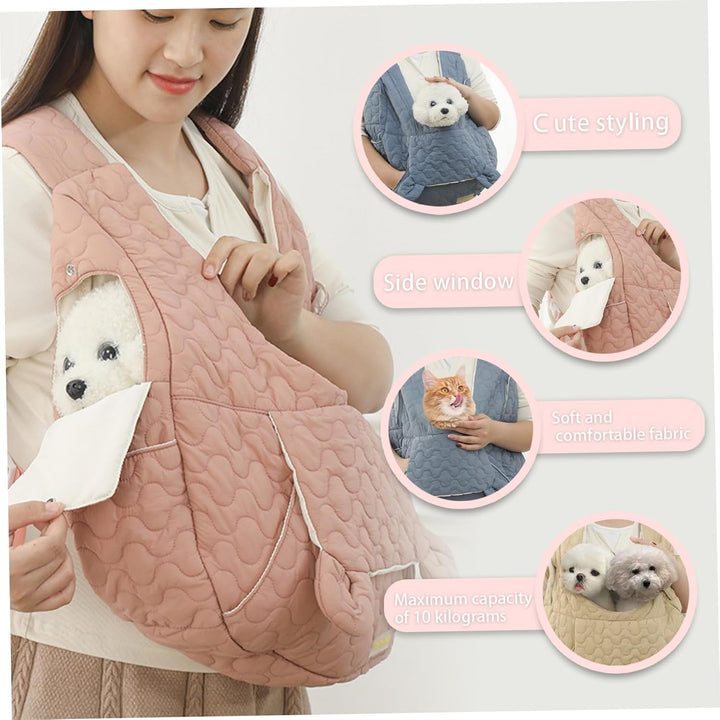 Katzenträger -Rucksack, verstellbare Haustier aus dem Haustier, Pet Front Cat Hundeträger -Rucksack