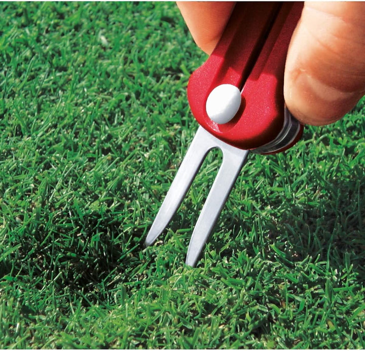 Victorinox, Schweizer Taschenmesser, Golf Tool, Multitool, Outdoor, 10 Funktionen, Klinge, gross, Re