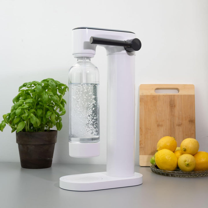 Aquafloow Wassersprudler, Sprudelwasser Maschine, 800ml Wasser Sprudel PET- Flaschen BPA-Frei | Spru