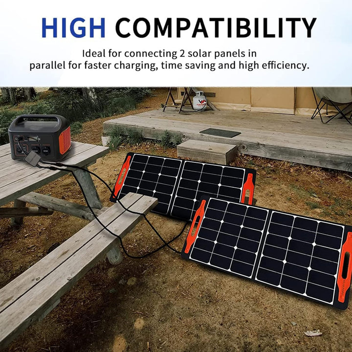 DC 8 mm Adapter auf Anderson Y Parallelkabel Solarpanel Parallelverbindungsschutz Rückstromschutz La