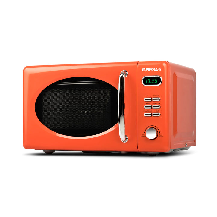 G3 Ferrari G10155 "Sapormio Vintage" Digitaler Kombi-Mikrowellenofen im Vintage-Stil, 1150 W, 20 Lit