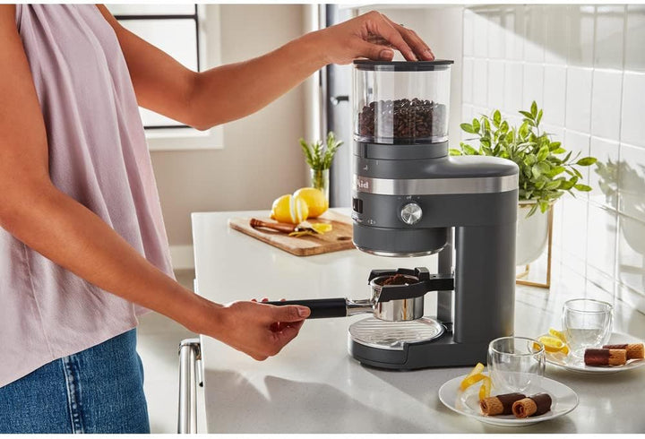 KitchenAid KAFFEEMÜHLE - ARTISAN 5KCG8433 - Dunkelgrau - von French Press bis Espresso 5KCG8433EDG
