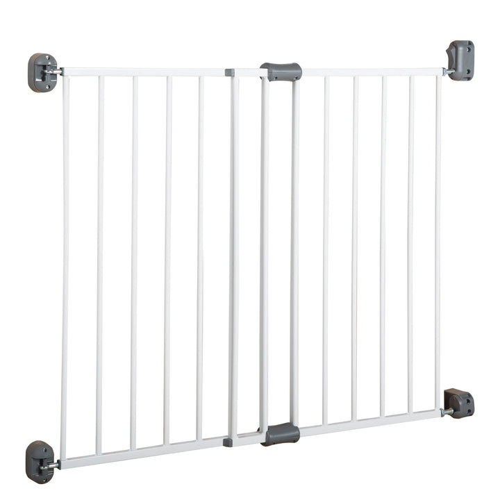 roba Türschutzgitter 'Easy Step', Metall Schutzgitter weiss, extra hoch, variable Breite 60-97cm