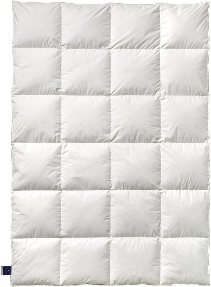 Billerbeck Daunendecke Nena 306 Kassette X extra warm, Füllung: 100% Gänsedaunen 135x200 cm, 135x200