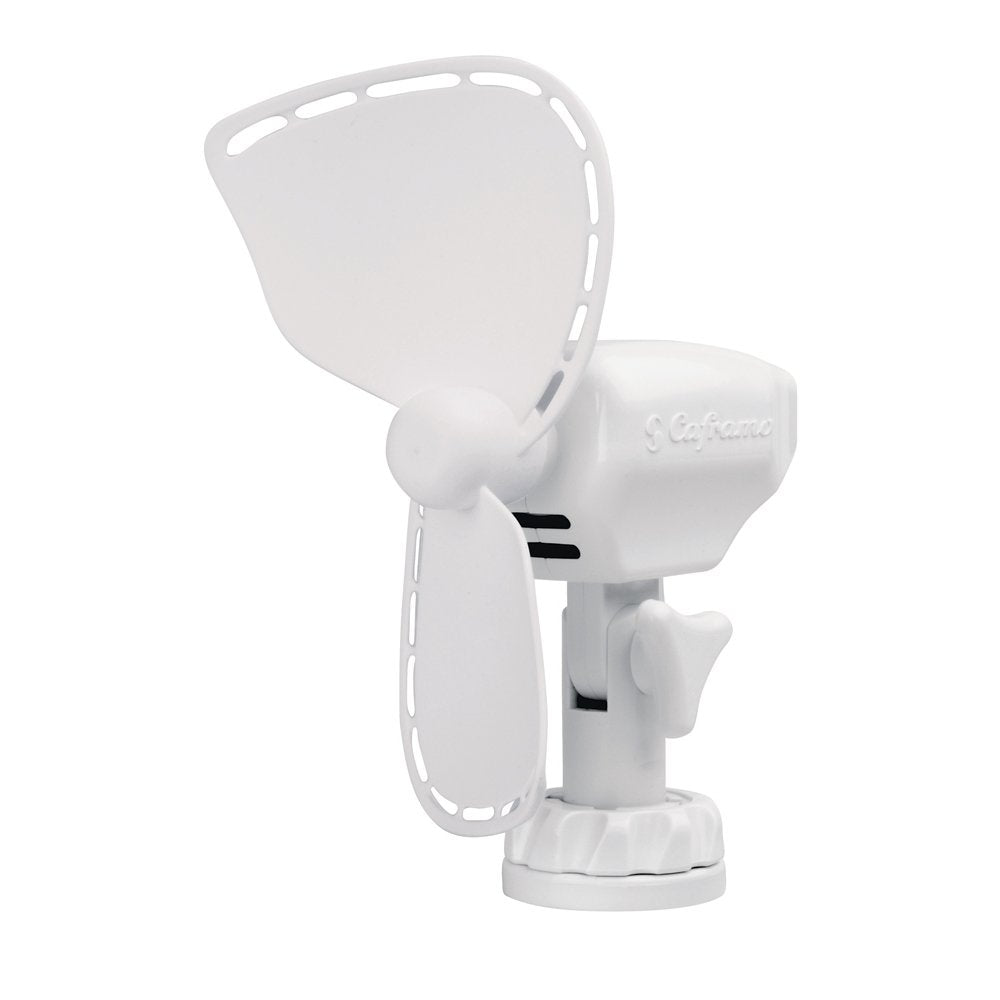 Caframo Ultimate 747 12 V 2-Gang 17,8 cm Fan w/Feuerzeug Plug Weiss, Weiss