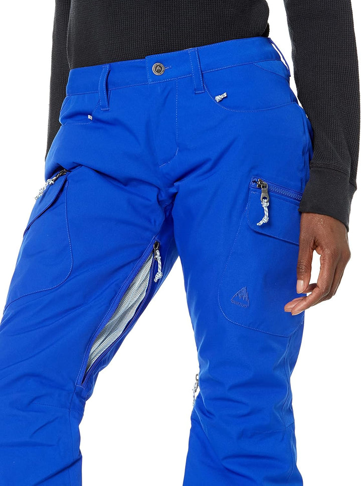 Burton Damen Gloria Insulated Pant Snowboarding-Hose S Blau, S Blau