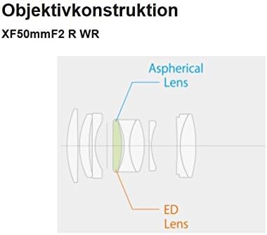 Fujifilm FUJINON XF50mm F2 R WR Objektiv silber silber Single, silber Single