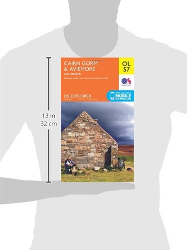 Cairn Gorm & Aviemore, Loch Morlich (OS Explorer Map), Karte