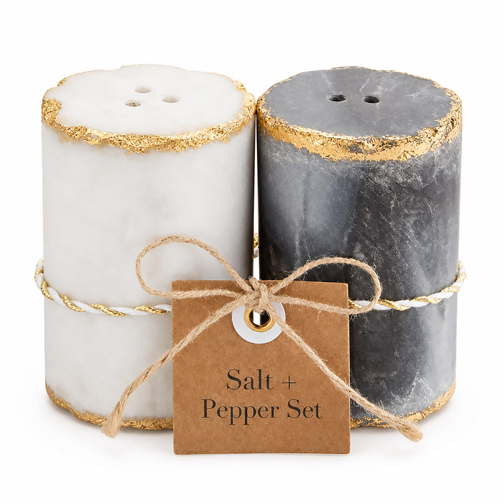 Mud Pie Salz- und Pfefferstreuer aus Marmor