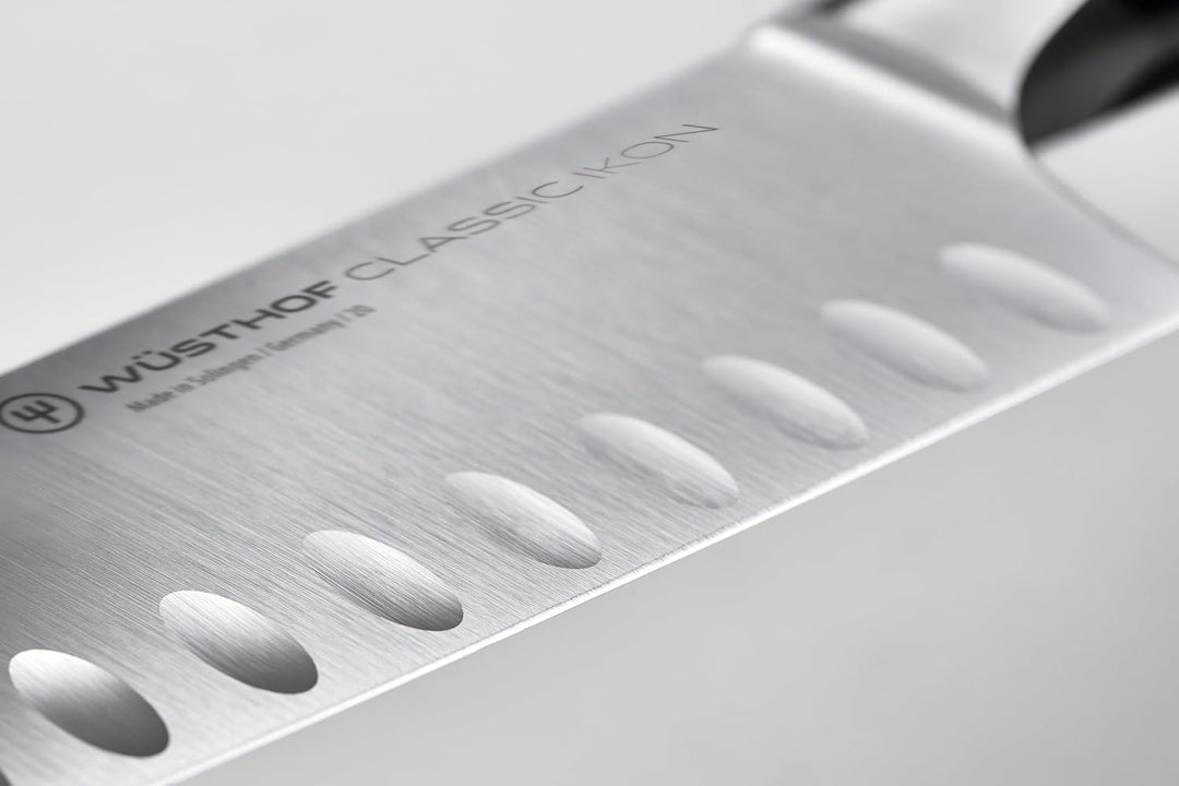 WÜSTHOF Classic Ikon Santoku 17 cm Schwarz 17 cm