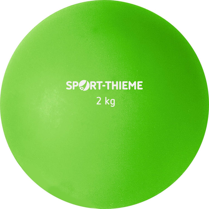 Sport-Thieme Stosskugel Kunststoff | Indoor & Outdoor | 2kg - 7,26kg | Hallenstosskugel | Griffiges