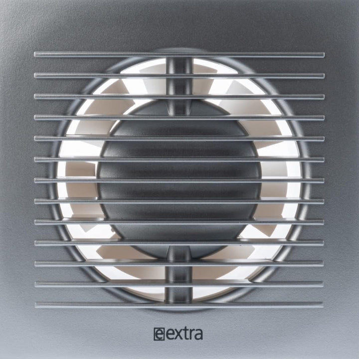 EUROPLAST Ø 100mm Badlüfter Wandlüfter Ventilator Wandventilator Abluftventilator Leise für Küche Ba