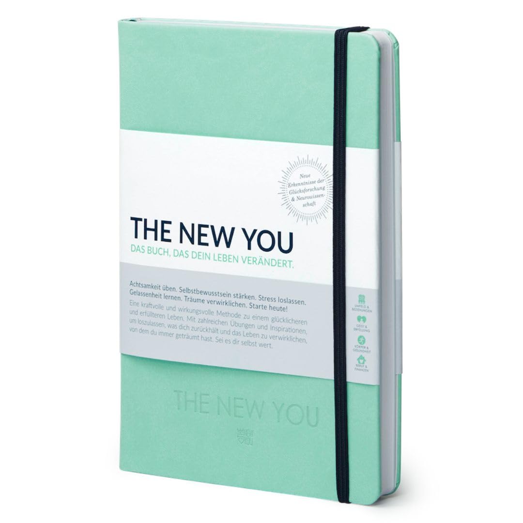 THE NEW YOU - Das Buch, das dein Leben verändert: Life-Coach & Planer | Erfolgsjournal, Dankbarkeits
