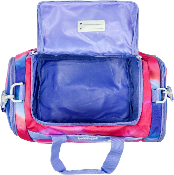 Baagl Sporttasche Mädchen Reisetasche Kinder Schwimmtasche Sport - Hippie | Kompakt und Robust für S