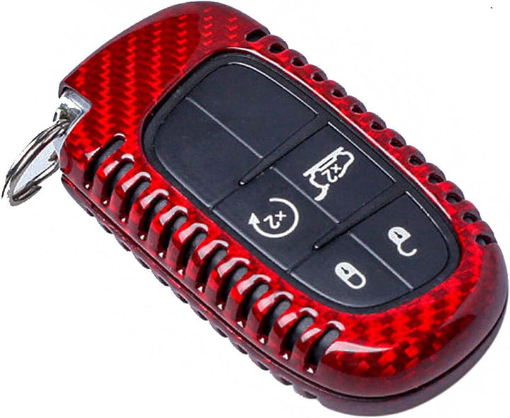 M.JVisun Echte Kohlefaser Abdeckung Fall Für Jeep Grand Cherokee SRT Cherokee Renegade Compass Auto