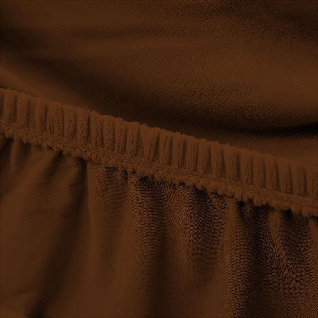 WedDecor Dicke Samt-Armlehnenbezüge Super Stretch Sofabezug 1-Sitzer Sofabezug Möbelschutz Rutschfes
