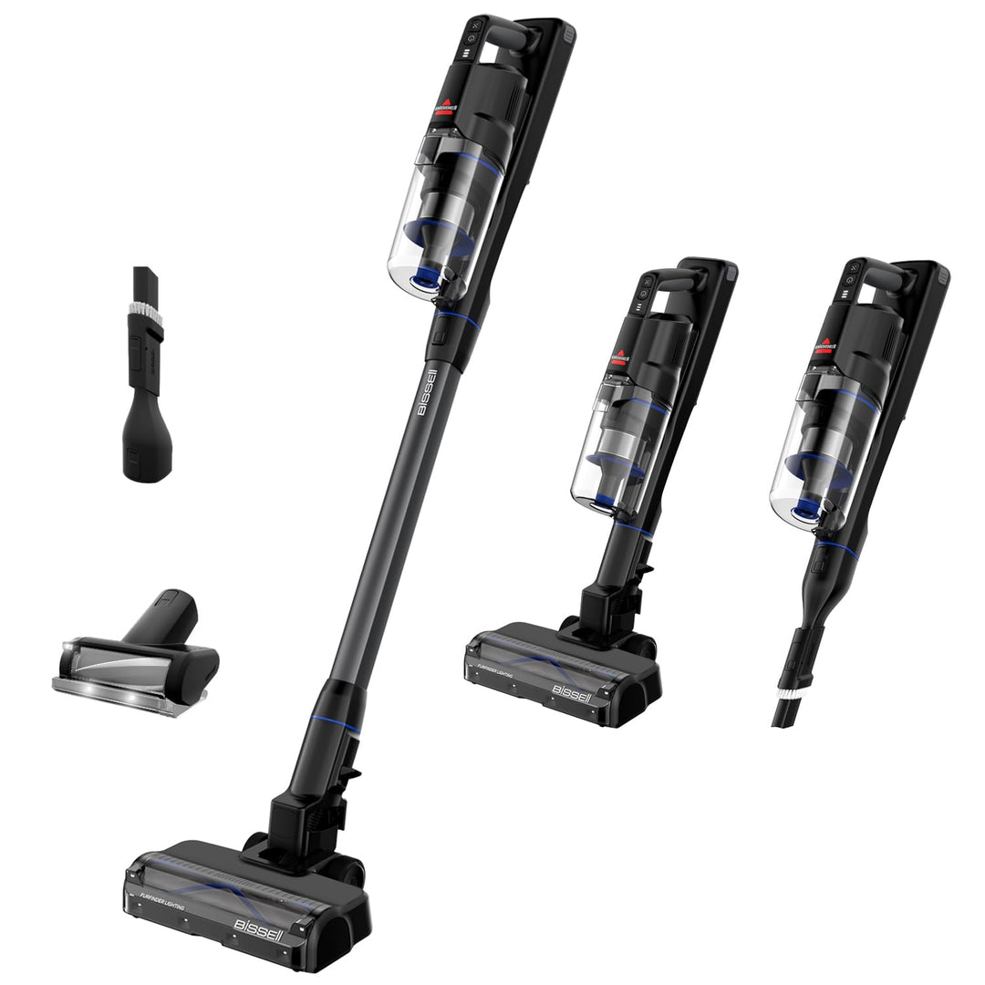 Bissell PowerClean FurGuard, Akku Staubsauger, 280W Motor, Selbstreinigende Bürstenrolle, FurFinder-
