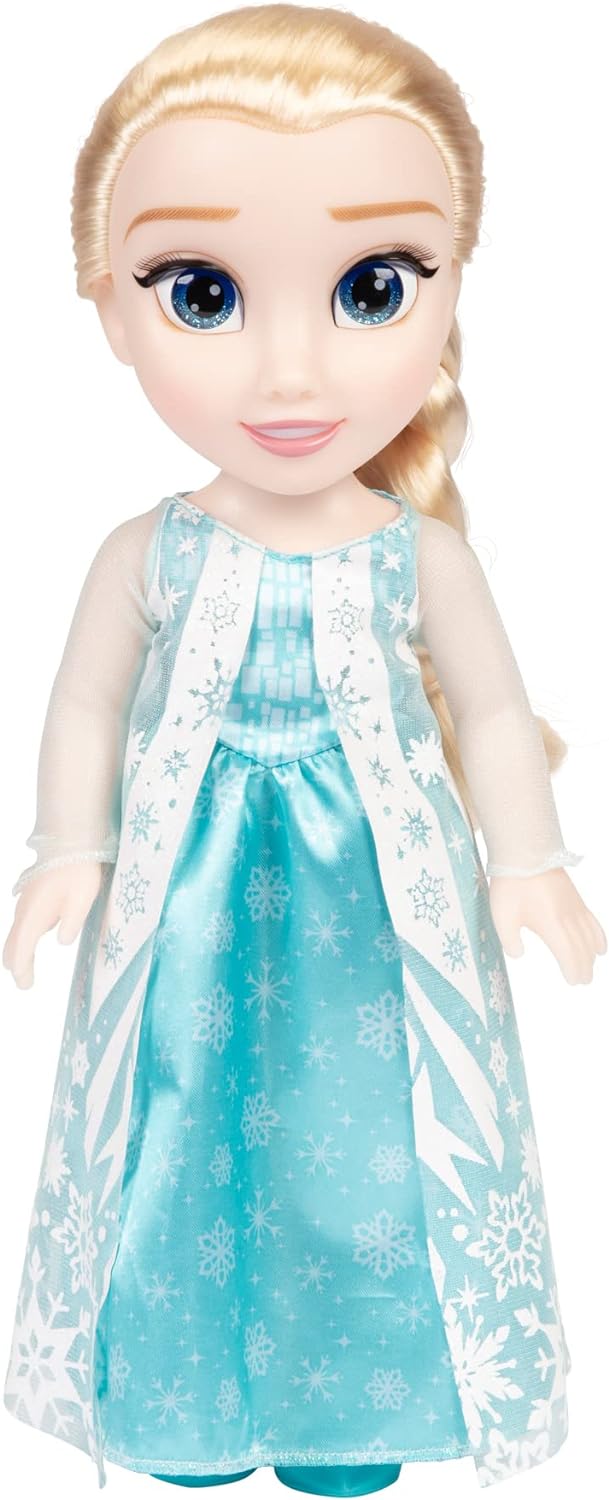 Disney Die Eiskönigin - Frozen - Singende ELSA Puppe 35 cm, singt „Let It Go“, inklusive Zubehör für