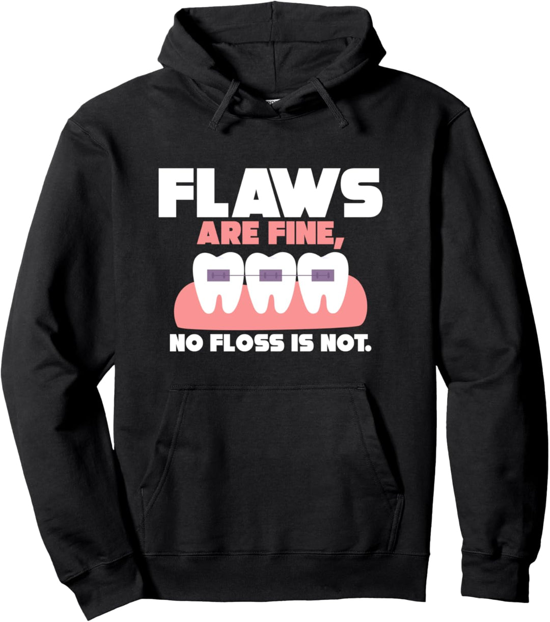 Witziges Zahnarzt Zitat Graduierung Zahnseide Spruch Pullover Hoodie